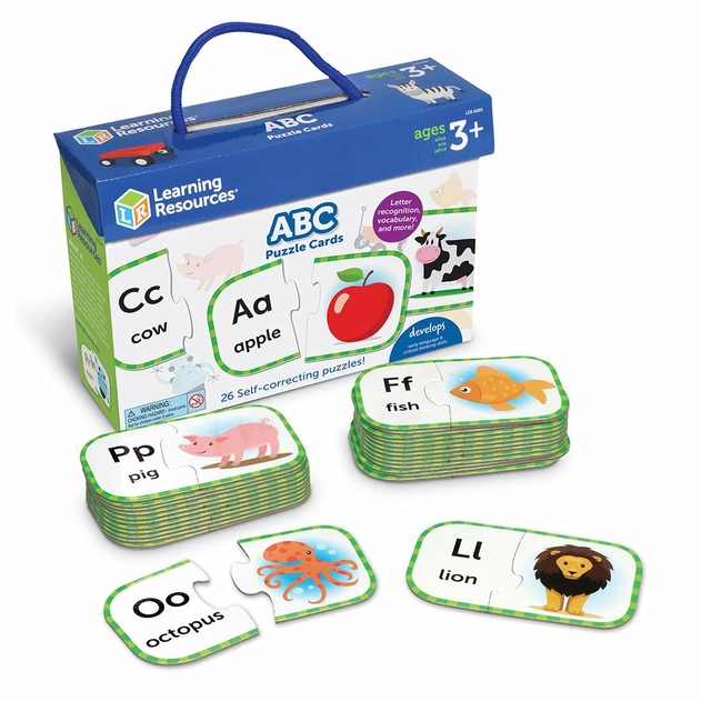 Image of Learning Resources ABC Puzzle Cards