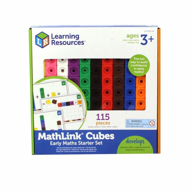Image of Learning Resources MathLink Cubes Activity Set