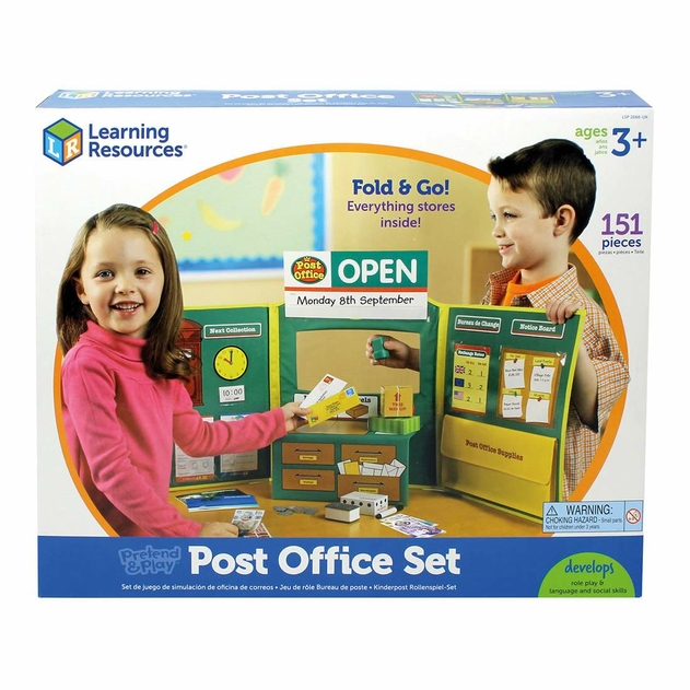 Image of Learning Resources Pretend & Play Post Office Set