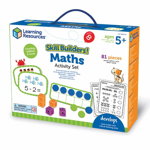 Image of Learning Resources Skill Builders! Maths Activity Set