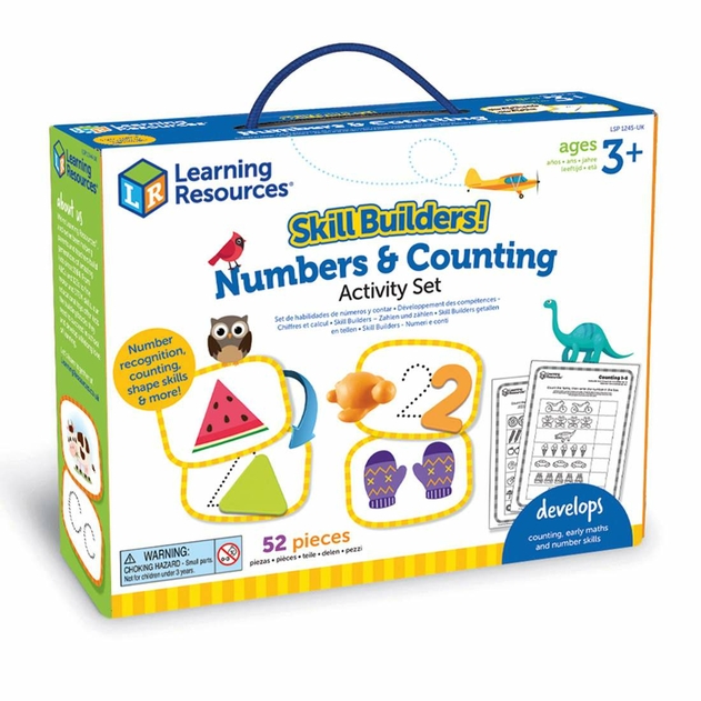 Image of Learning Resources Skill Builders! Numbers & Counting Activity Set