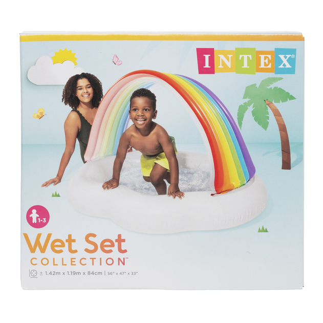 Image of INTEX Rainbow Cloud Baby Pool