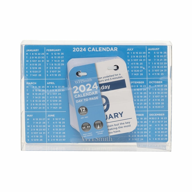 Image of WHSmith 2024 Desk Block Calendar