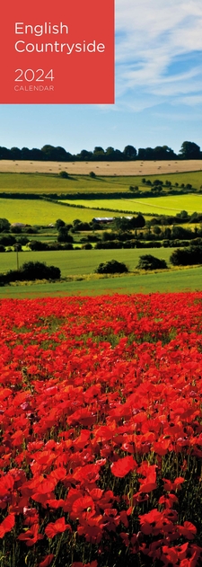 Image of WHSmith English Countryside 2024 Slim Calendar