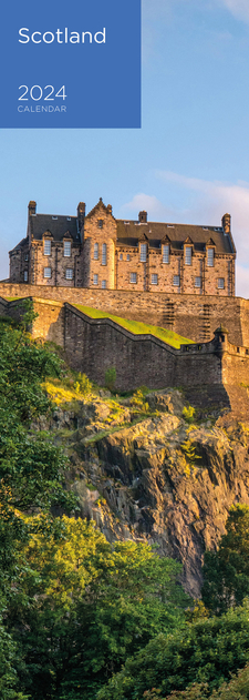 Image of WHSmith 2024 Scotland Slim Calendar