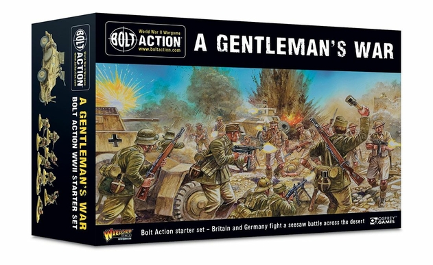 Image of Warlord Games A Gentleman's War: Bolt Action Starter Set + FREE Bonus Gift!