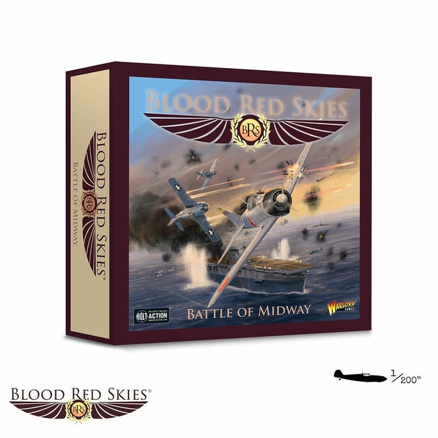 Image of Warlord Games The Battle of Midway: Blood Red Skies Starter Set