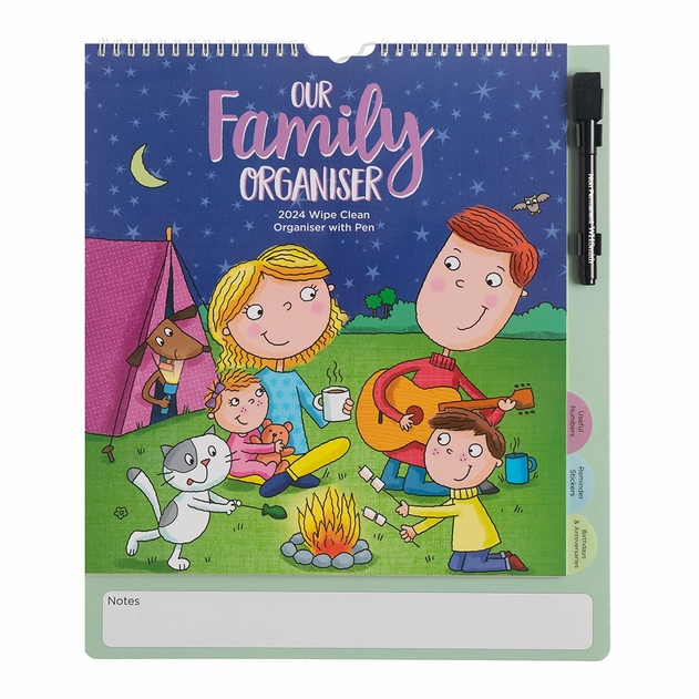 Image of WHSmith Our Family Organiser 2024