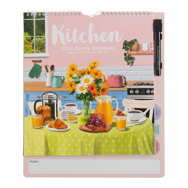 Image of WHSmith Kitchen Family Organiser 2024