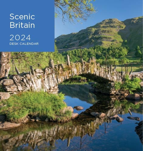 Image of WHSmith Scenic Britain 2024 Desk Calendar