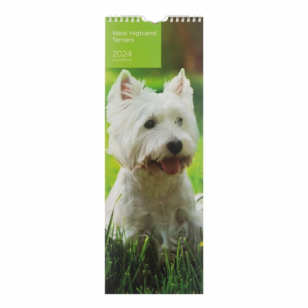Image of WHSmith West Highland Terriers 2024 Calendar