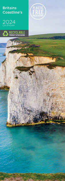 Image of WHSmith Britains Coastline's 2024 Calendar