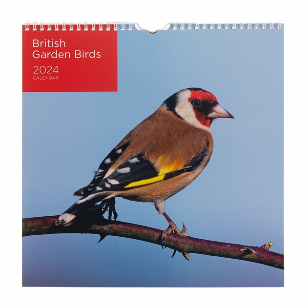 Image of WHSmith British Garden Birds 2024 Calendar