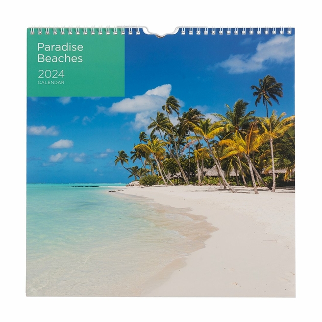Image of WHSmith Paradise Beaches 2024 Calendar