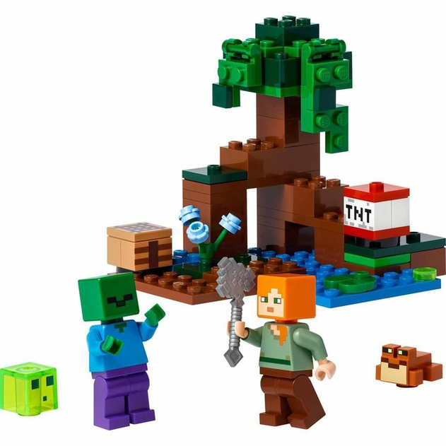 Image of LEGO Minecraft The Swamp Adventure Biome Set 21240