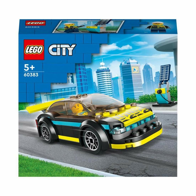 Image of LEGO City Electric Sports Car Toy for Kids 60383