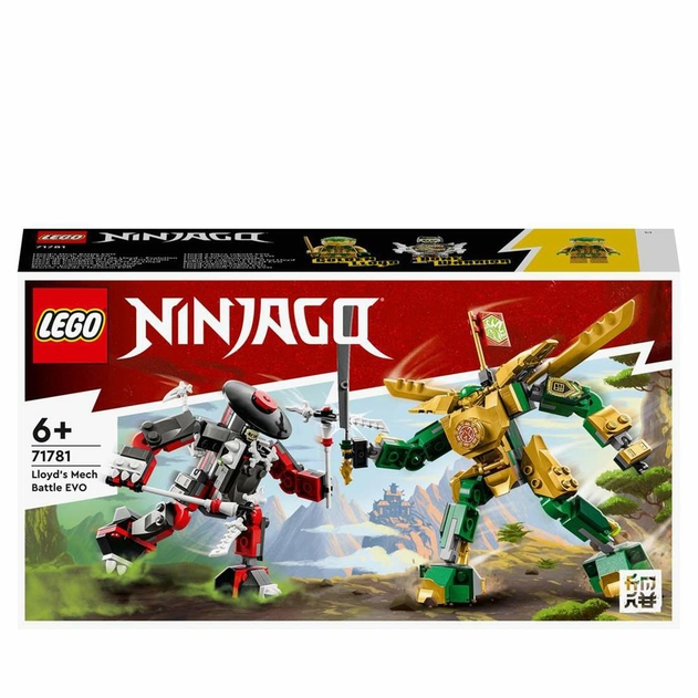 Image of LEGO NINJAGO Lloyd's Mech Battle EVO 2in1 Set 71781