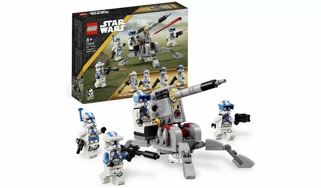 Image of LEGO Star Wars 501st Clone Troopers Battle Pack Set 75345