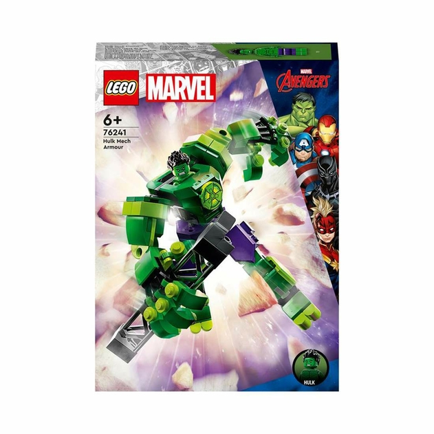 Image of LEGO Marvel Hulk Mech Armour Building Toy 76241