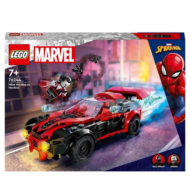 Image of LEGO Marvel Miles Morales vs. Morbius Set 76244