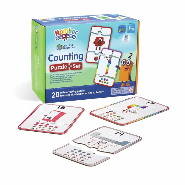 Image of Learning Resources Numberblocks Counting Puzzle Set