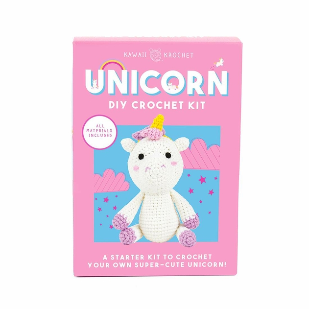 Image of Gift Republic Kawaii Unicorn Crochet Kit