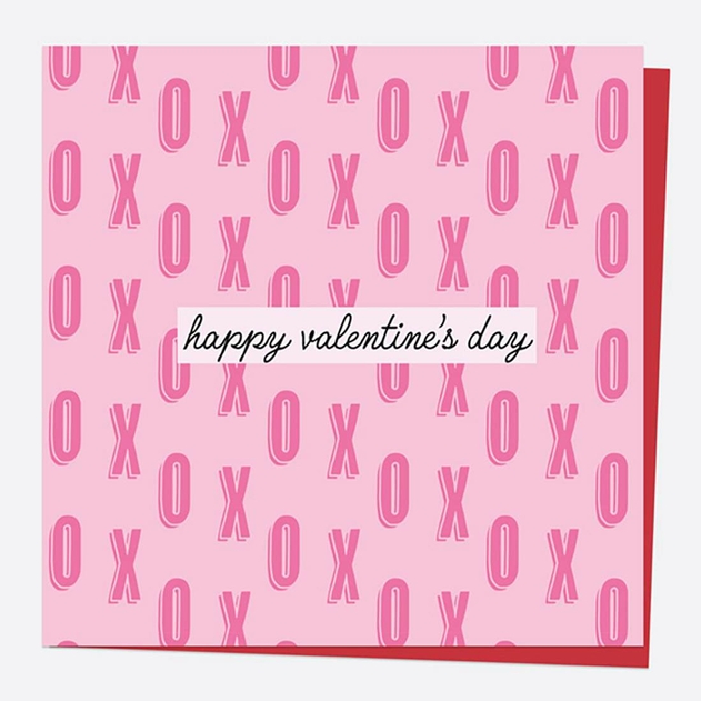 Image of Dotty About Paper Hugs & Kisses Valentine's Day Card