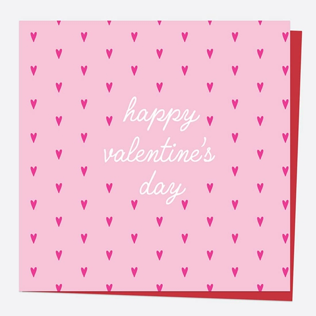 Image of Dotty About Paper Cute Hearts Valentine's Day Card