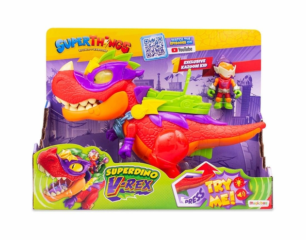 Image of SuperThings- SuperDino V-Rex