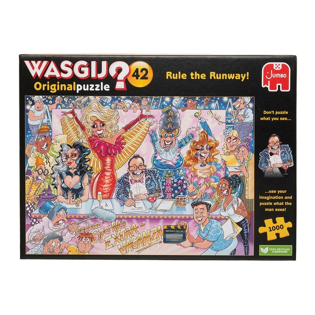 Image of Wasgij 42 Original Puzzle Rule the Runway! Jigsaw Puzzle
