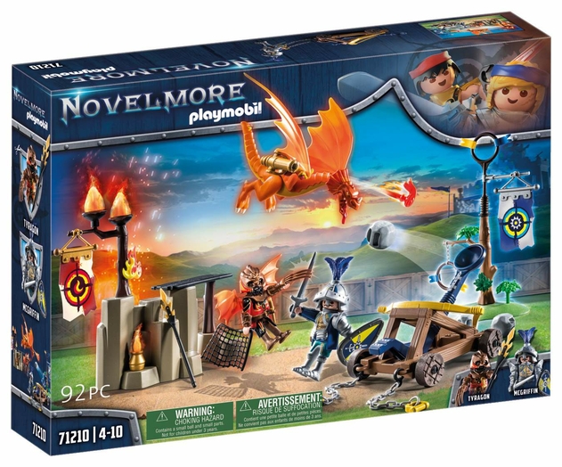 Image of PLAYMOBIL 71210 Novelmore vs. Burnham Raiders - Tournament Yard