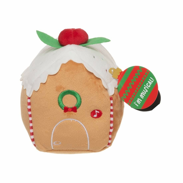 Image of Musical Gingerbread House Soft Toy