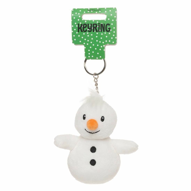 Image of Snowman Plush Keyring