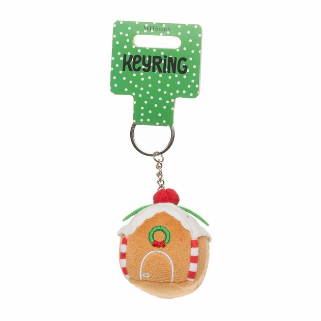 Image of Gingerbread House Plush Keyring