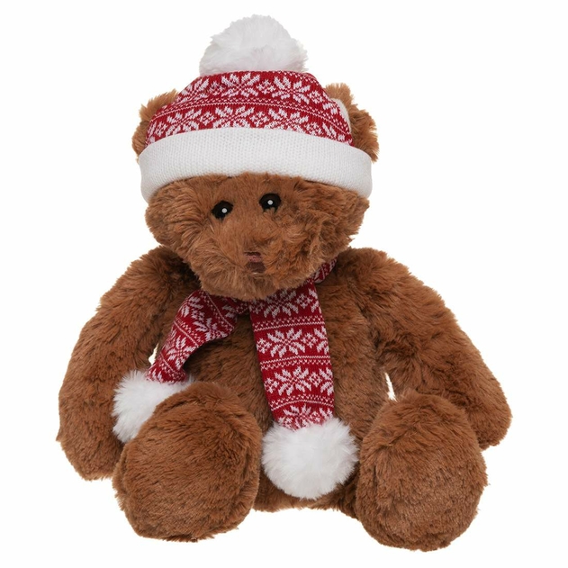 Image of WHSmith Christmas Bears Harri & Billie 28cm Soft Toy