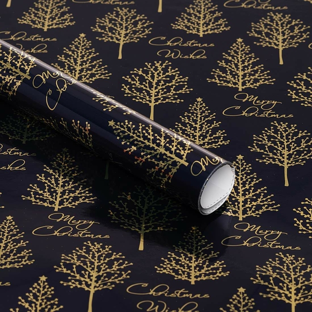 Image of WHSmith 3M Christmas Wishes Gift Wrap
