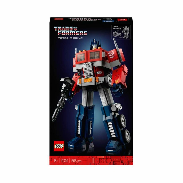 Image of LEGO Icons Optimus Prime Transformers Set 10302