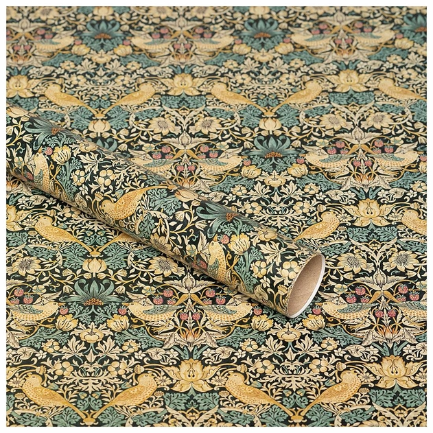 Image of 3M William Morris Strawberry Thief Gift Wrap