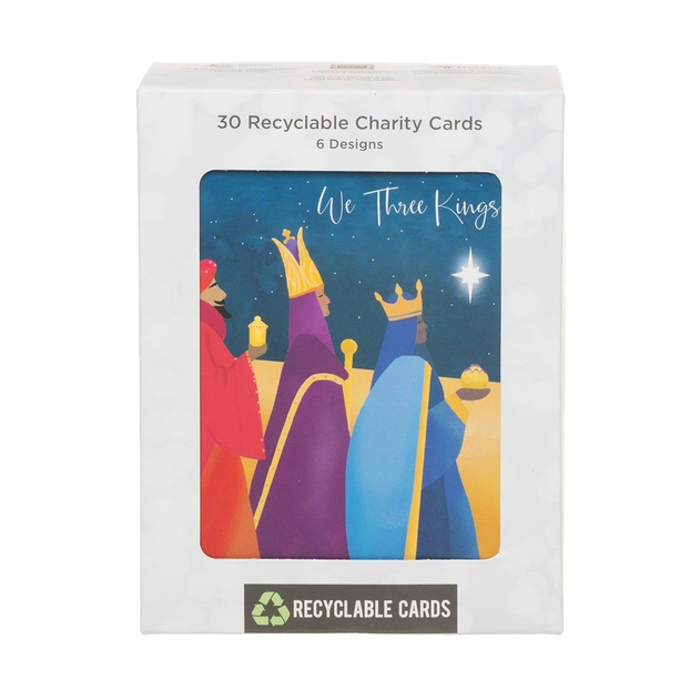 Image of WHSmith Traditional Religious Bumper 30 Pack Christmas Cards