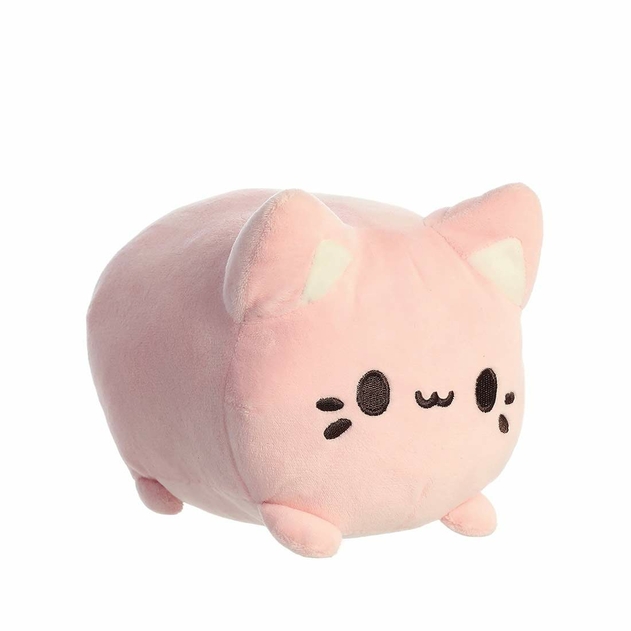 Image of Tasty Peach Strawberry Meowchi Soft Toy