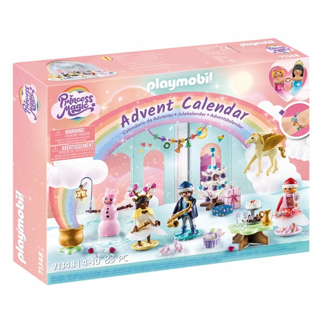 Image of Playmobil 71348 Advent Calendar Princess - Christmas Below the Rainbow