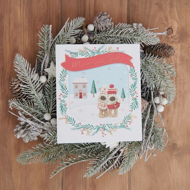 Image of WHSmith Mum & Dad Christmas Card