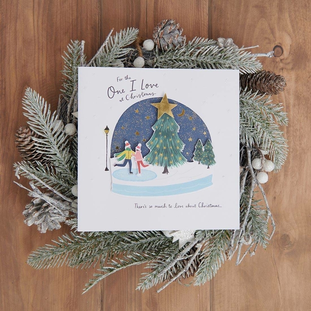Image of WHSmith The One I Love Christmas Card