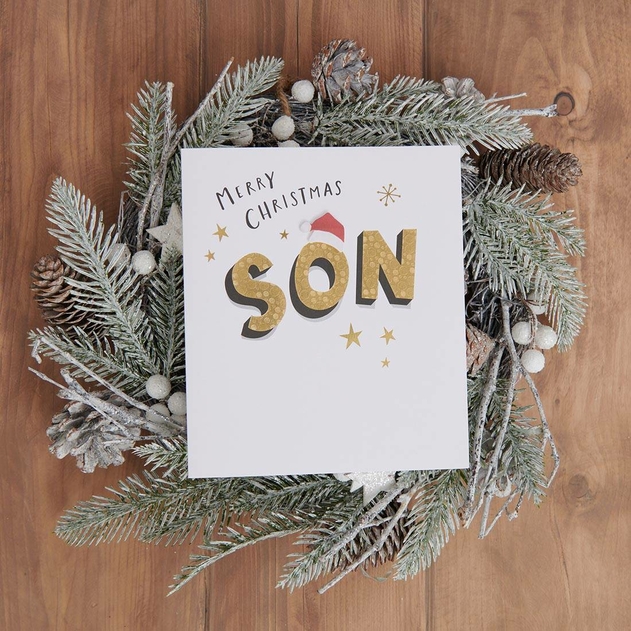 Image of WHSmith Son Christmas Card