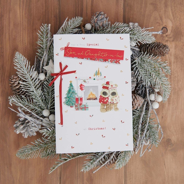 Image of WHSmith Son & Daughter In Law Christmas Card