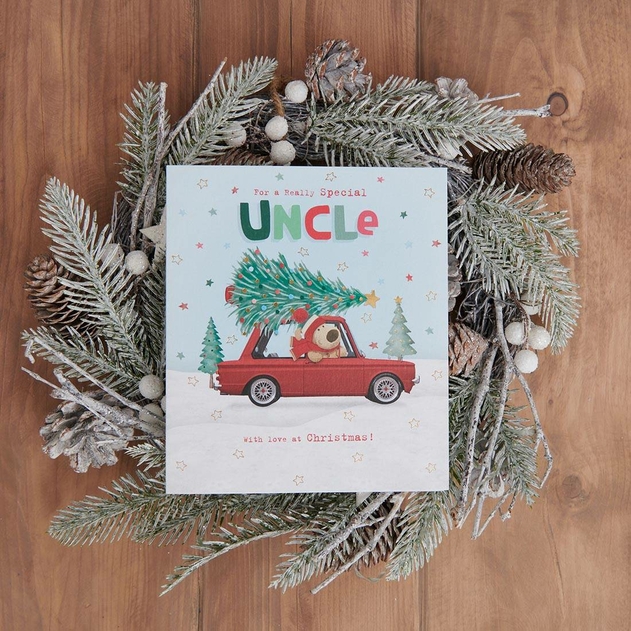 Image of WHSmith Uncle Christmas Card