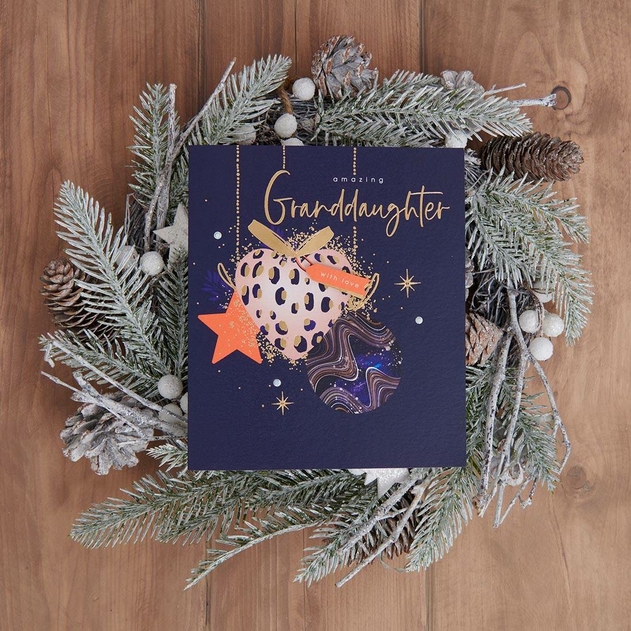Image of WHSmith Granddaughter Christmas Card