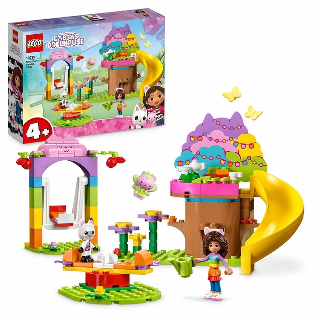Image of LEGO Gabby's Dollhouse Kitty Fairy's Garden Party 10787
