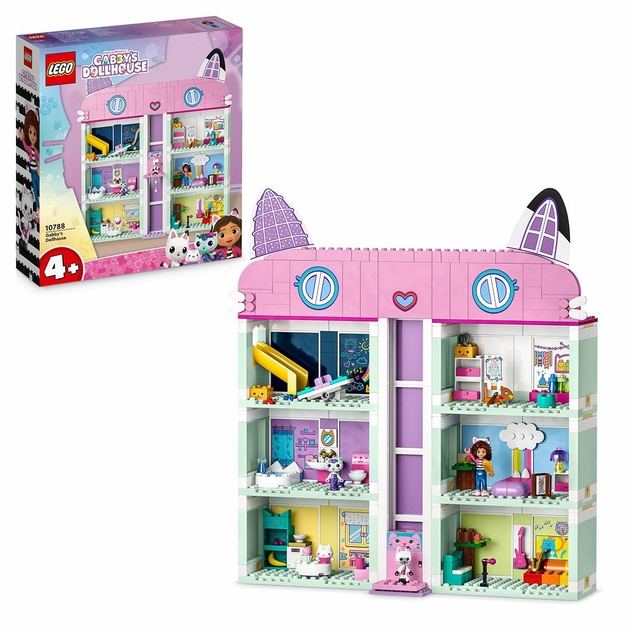 Image of LEGO Gabby's Dollhouse Toy Playset + Figures 10788