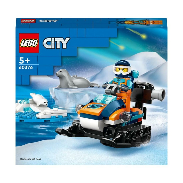 Image of LEGO City Arctic Explorer Snowmobile Set 60376